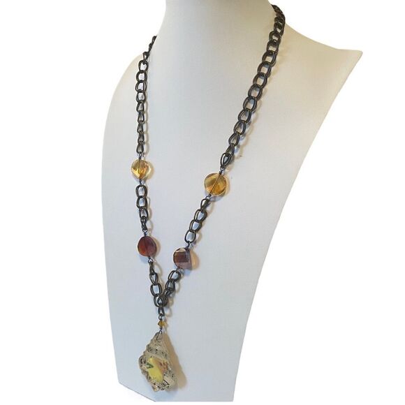 Artisan Made One of a kind Statement Necklace. - Picture 5 of 7